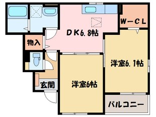 フェアリー政枝の物件間取画像